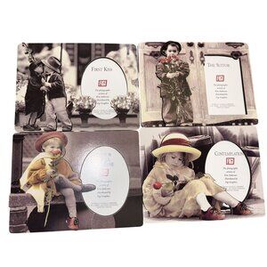 Set Of 4 Figi Graphics Vintage Photography Magnets By Kim Anderson